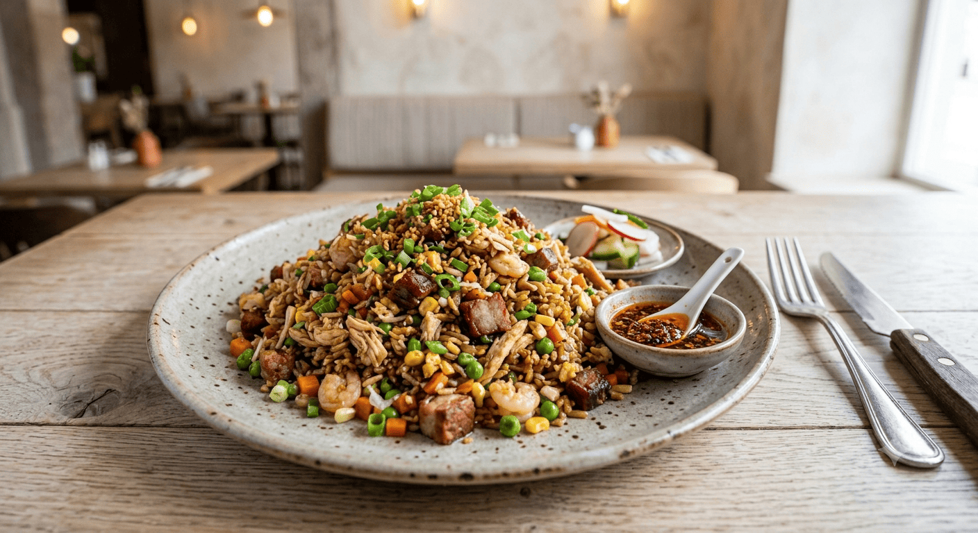 Arroz Frito (para 3 personas)